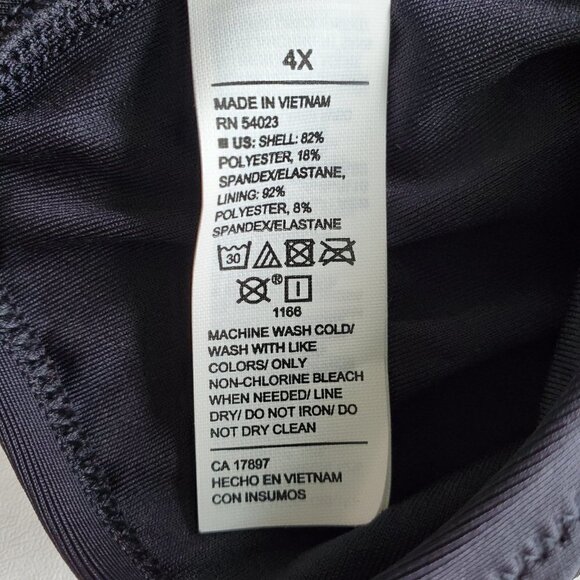 Old Navy NWT Tie-Front Keyhole Bandeau-Style One-Piece Swimsuit for Women 4X - Picture 16 of 16